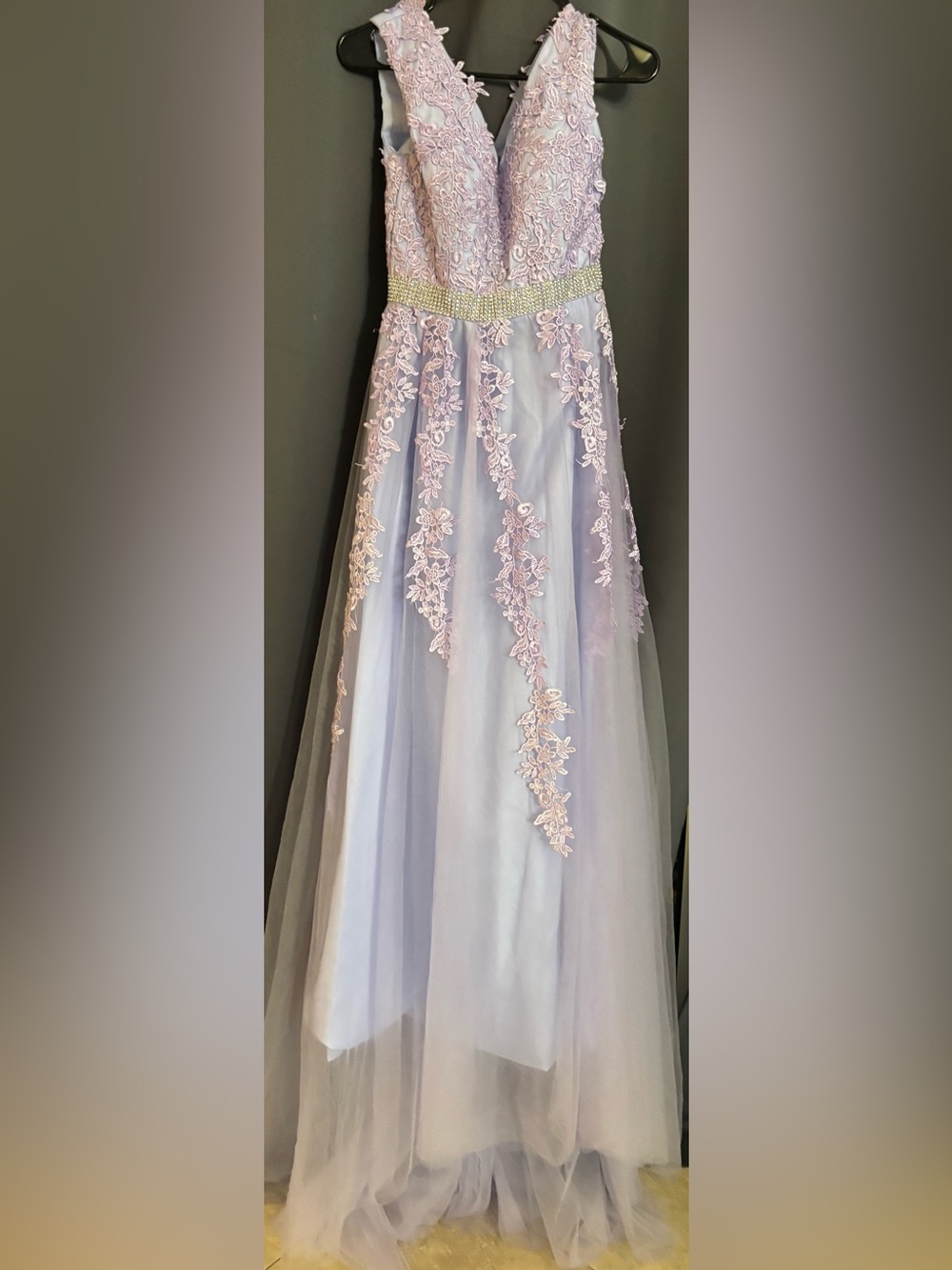 Purple tulle Dress -size 6